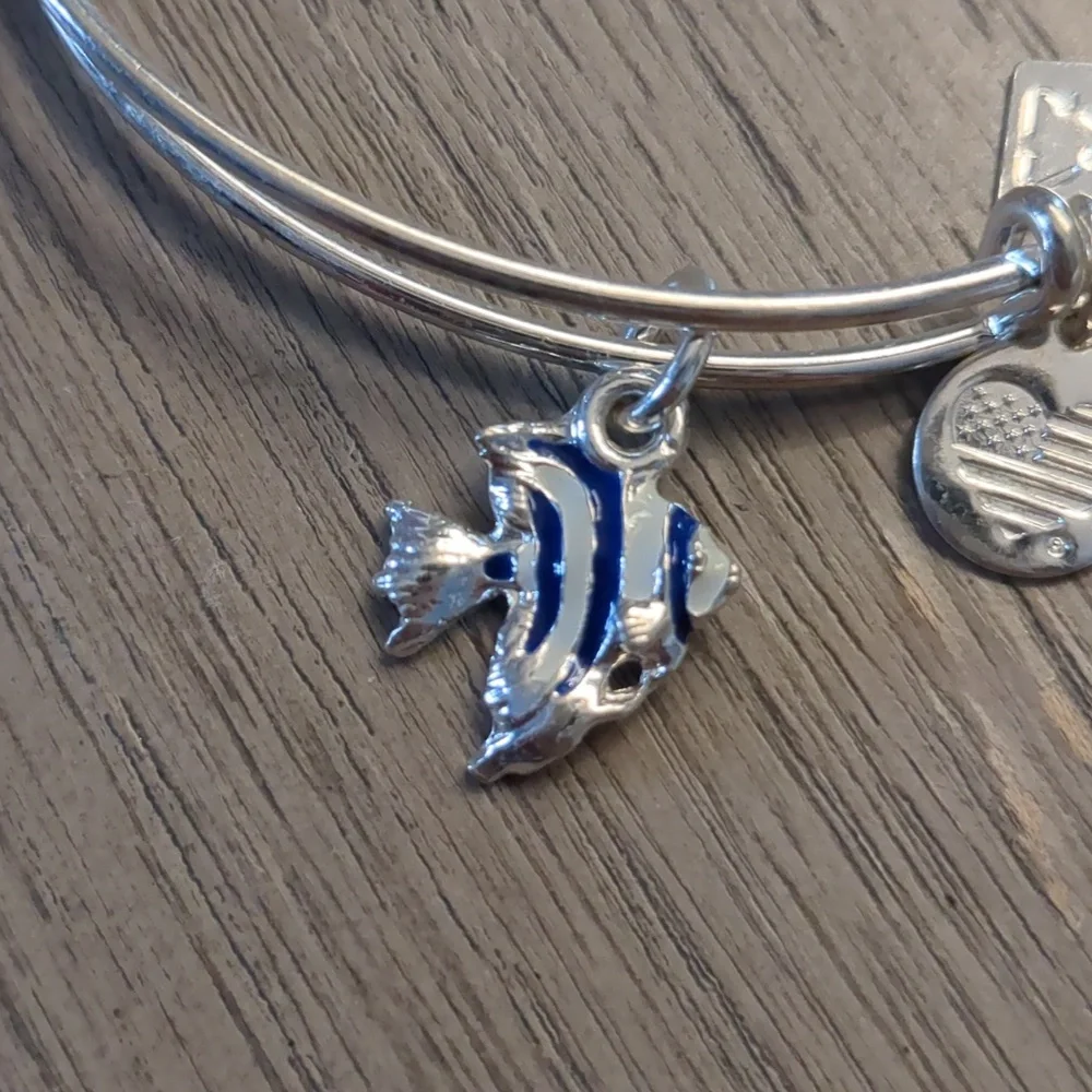 Alex and Ani Angel Fish bangle